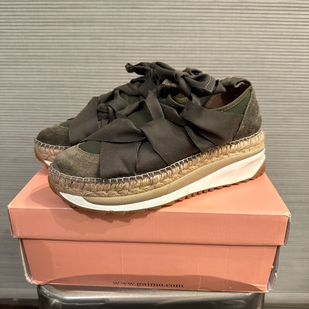 Brand New Gaimo platform sneaker sold by Free People! Comes with box!